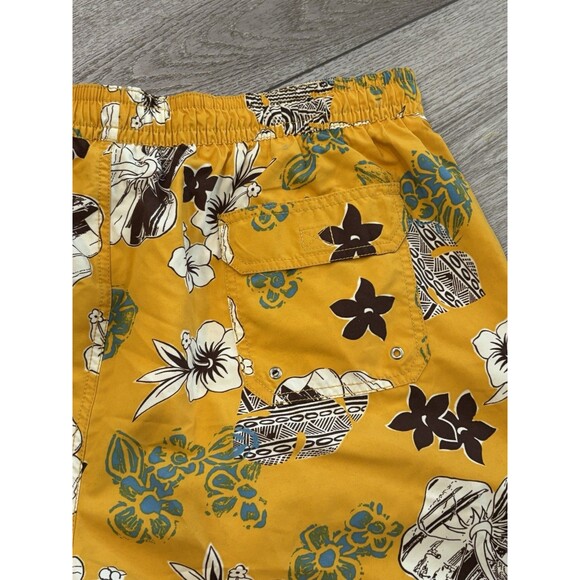 Reyn Spooner Malibuliciou All Over Print Floral Hawaiian 2XL NWT Yellow Summer - Picture 8 of 8